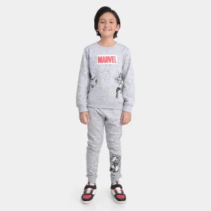 Boys Fleece 2 Piece Suit -GREY