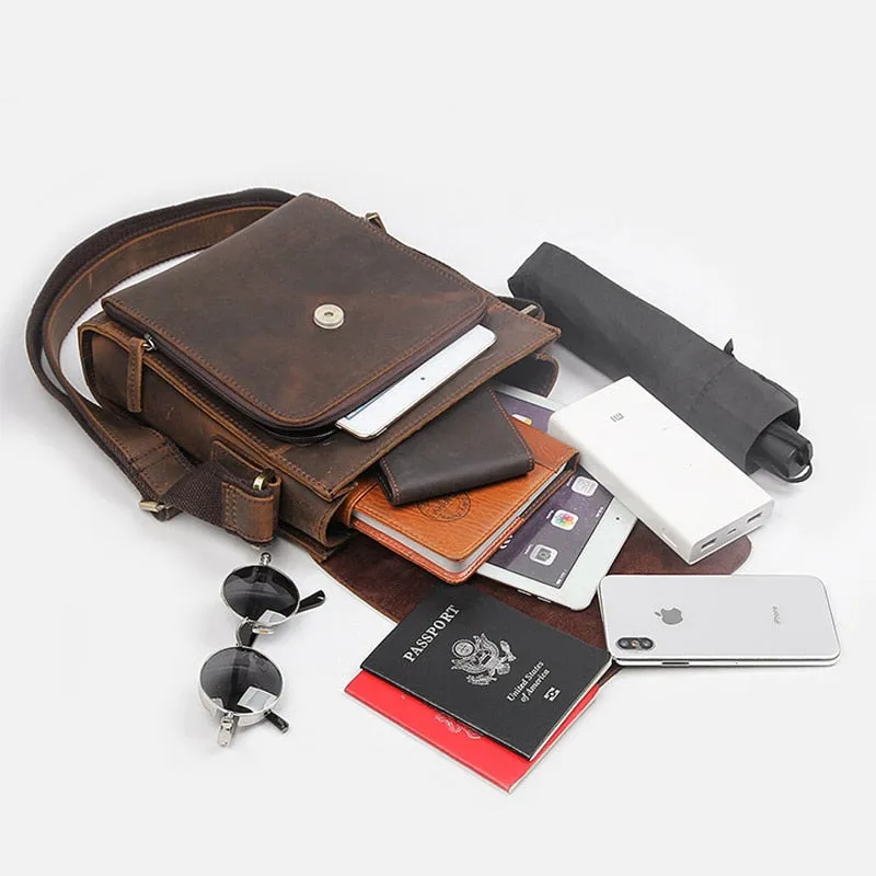 Funki Buys | Bags | Messenger Bags | Men's Leather Crossbody