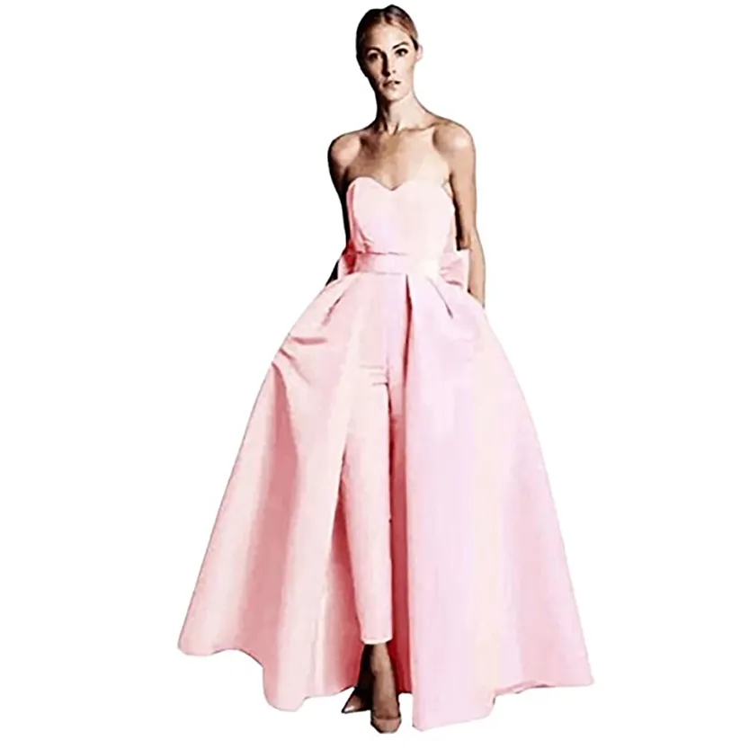Funki Buys | Dresses | Women's Pantsuit Dress Removable Skirt