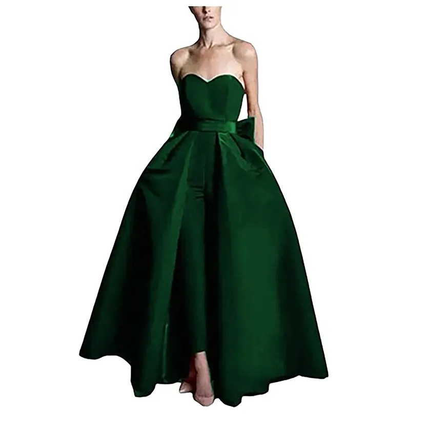 Funki Buys | Dresses | Women's Pantsuit Dress Removable Skirt