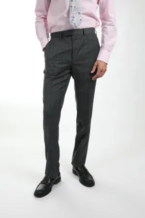 Grey Brinsley Pow Check Trouser