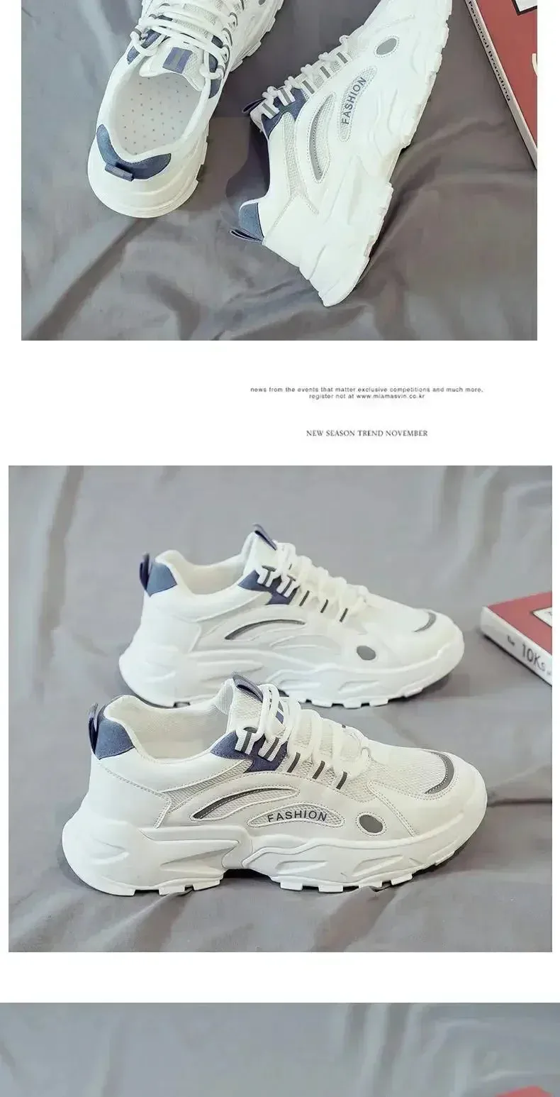 New Casual Sports Dad Shoes for Men Trendy Shoes Men's Sneakers Male Breathable Platform /Tenis Masculino Shoes