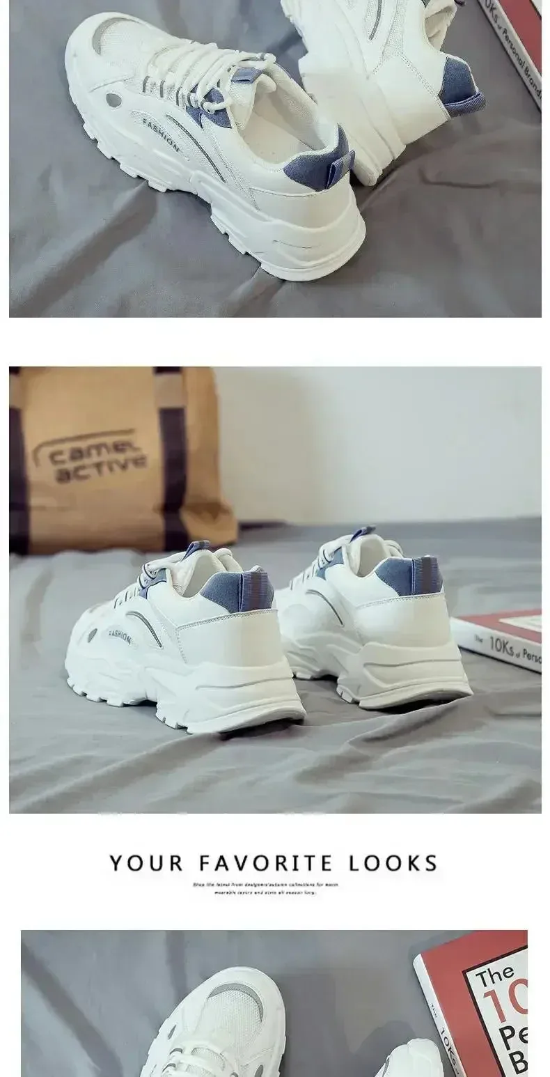 New Casual Sports Dad Shoes for Men Trendy Shoes Men's Sneakers Male Breathable Platform /Tenis Masculino Shoes