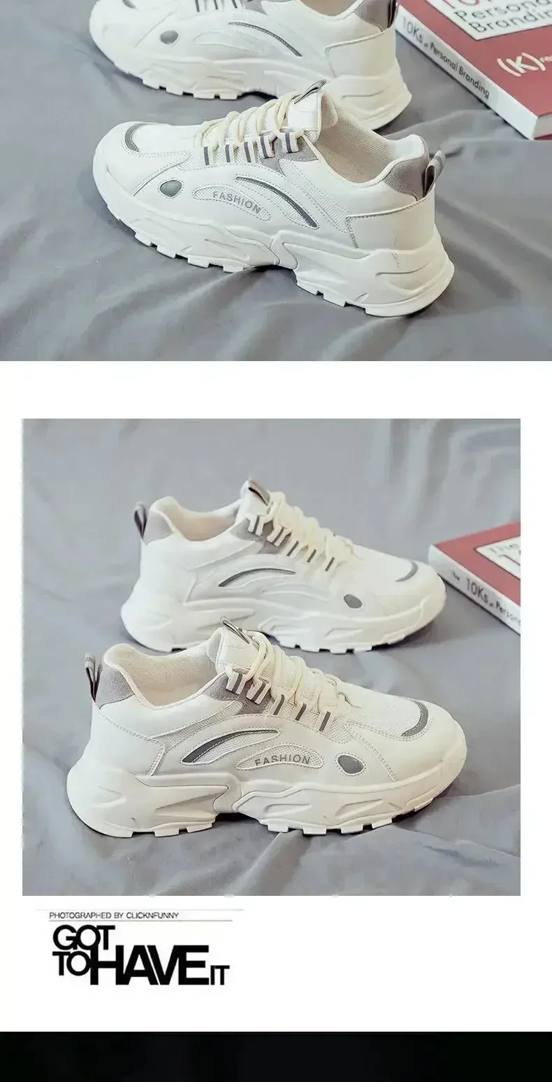 New Casual Sports Dad Shoes for Men Trendy Shoes Men's Sneakers Male Breathable Platform /Tenis Masculino Shoes