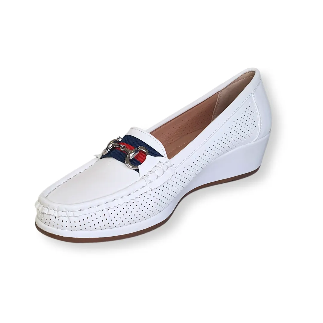 Redz Womens Loafer 3Z7409 White