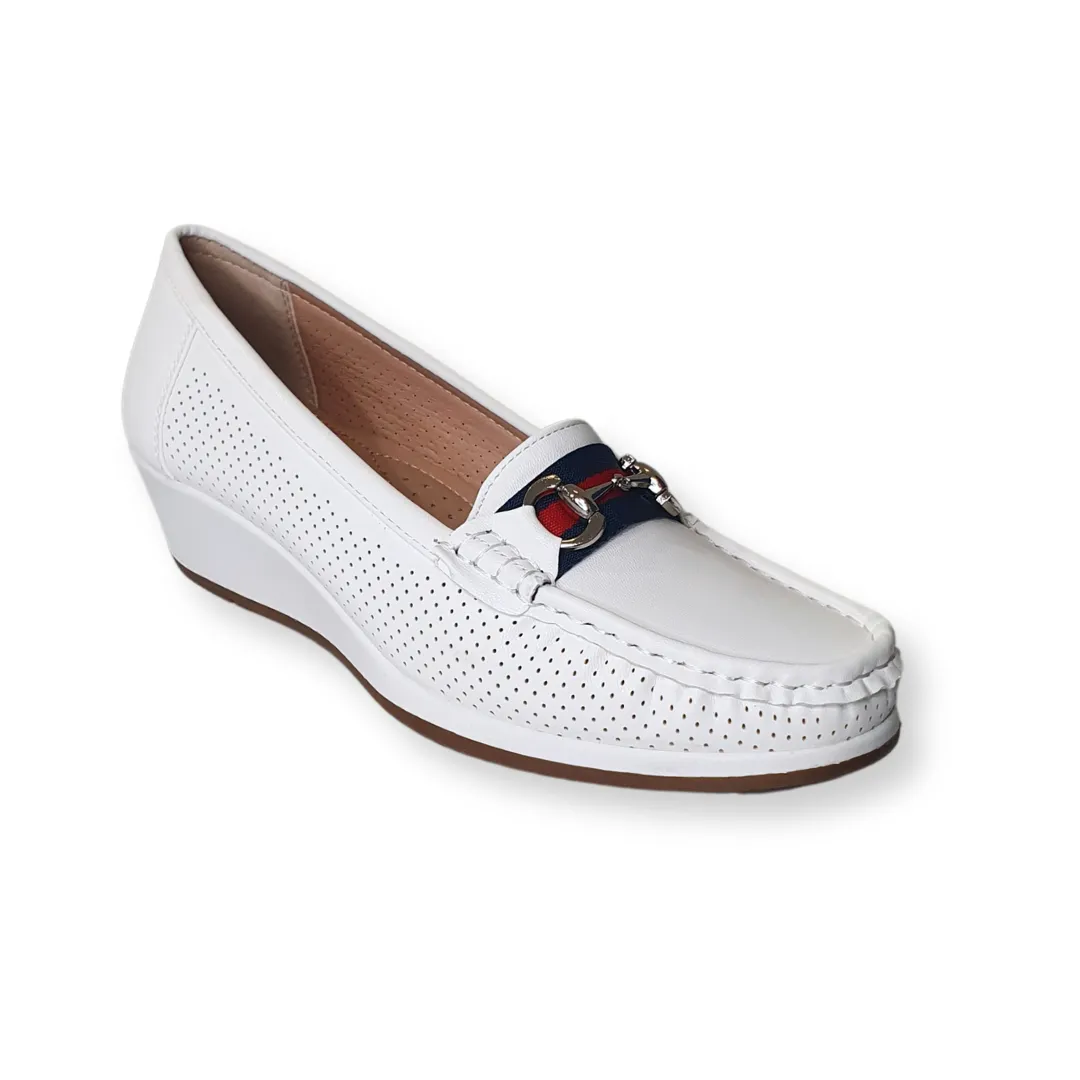 Redz Womens Loafer 3Z7409 White