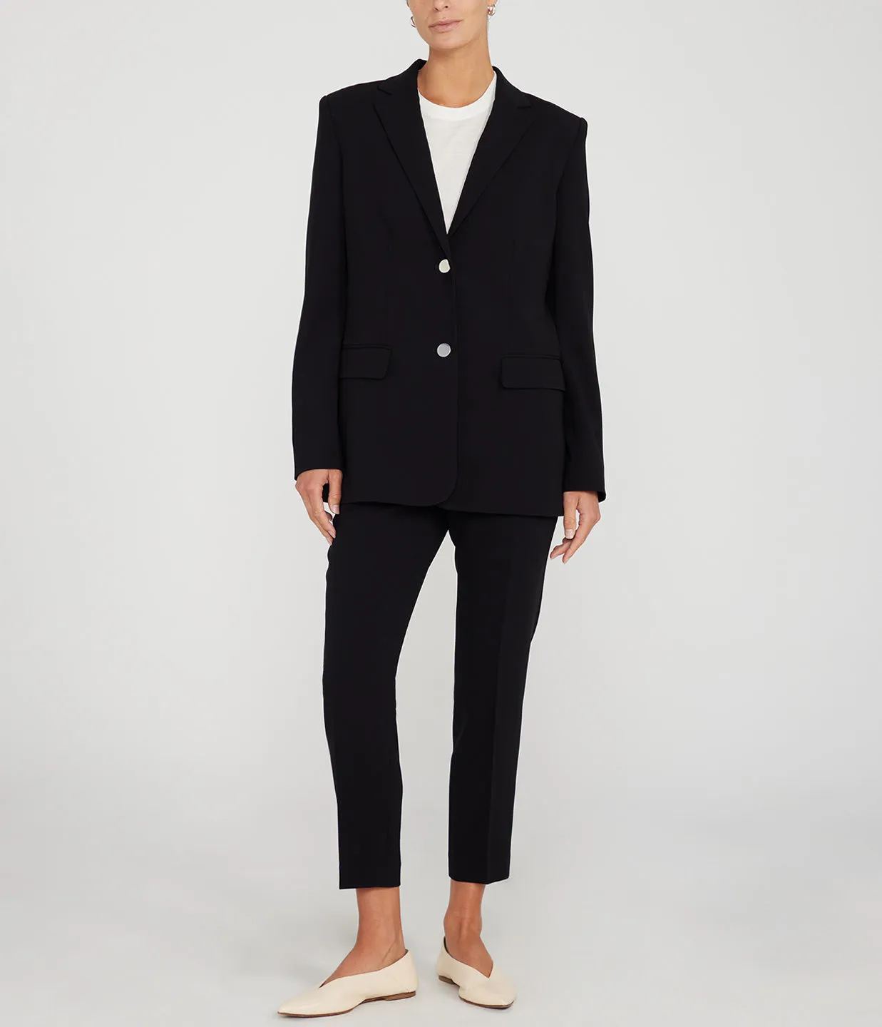 Relaxed Blazer in Black