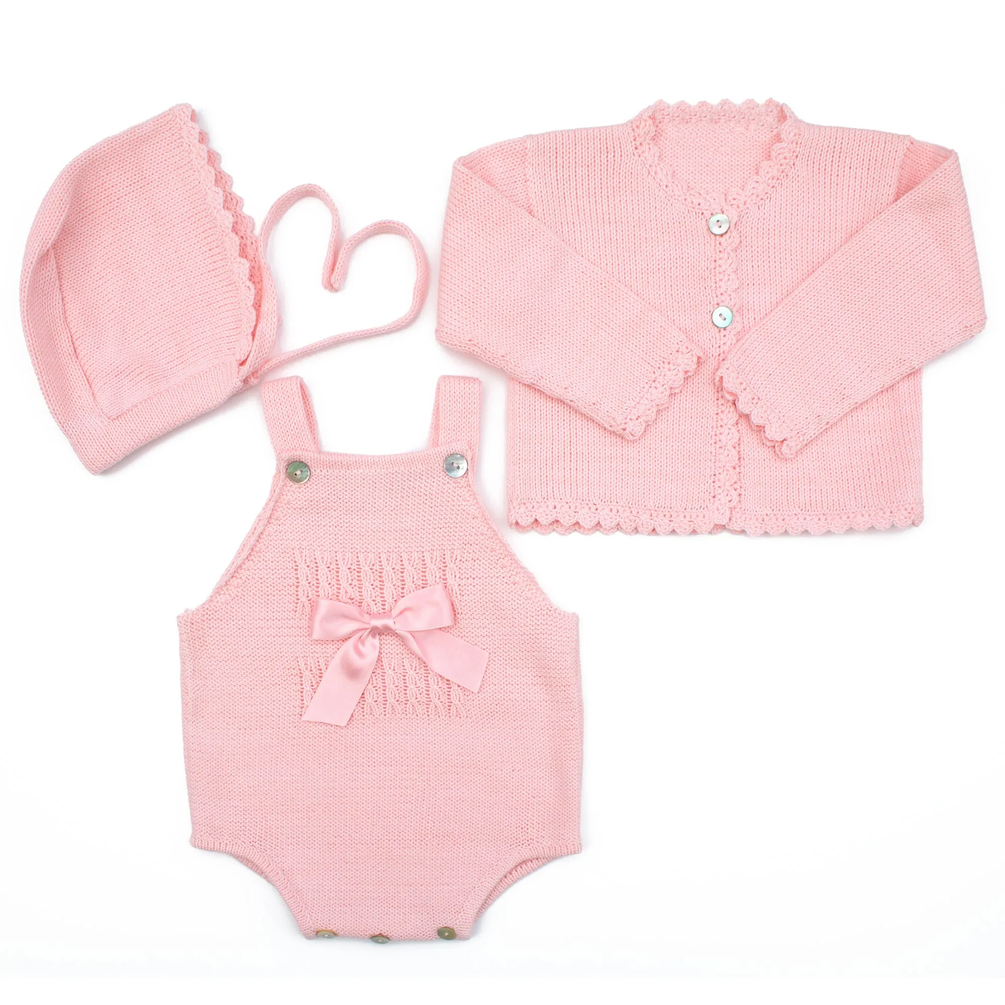 'Sophia' Knitted Romper
